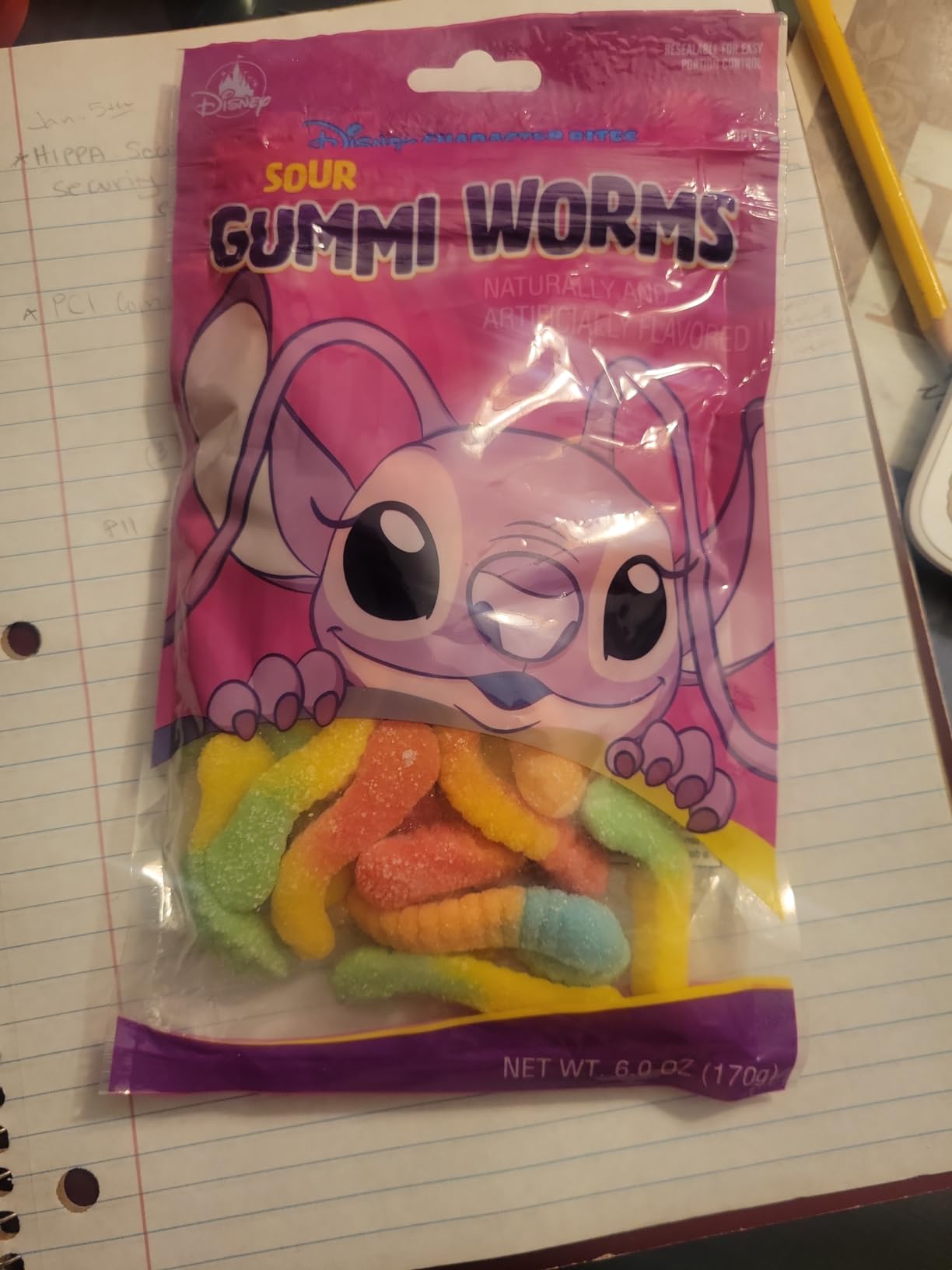 Disney World Parks Goofy Candy Co. Sour Gummi Worms Family