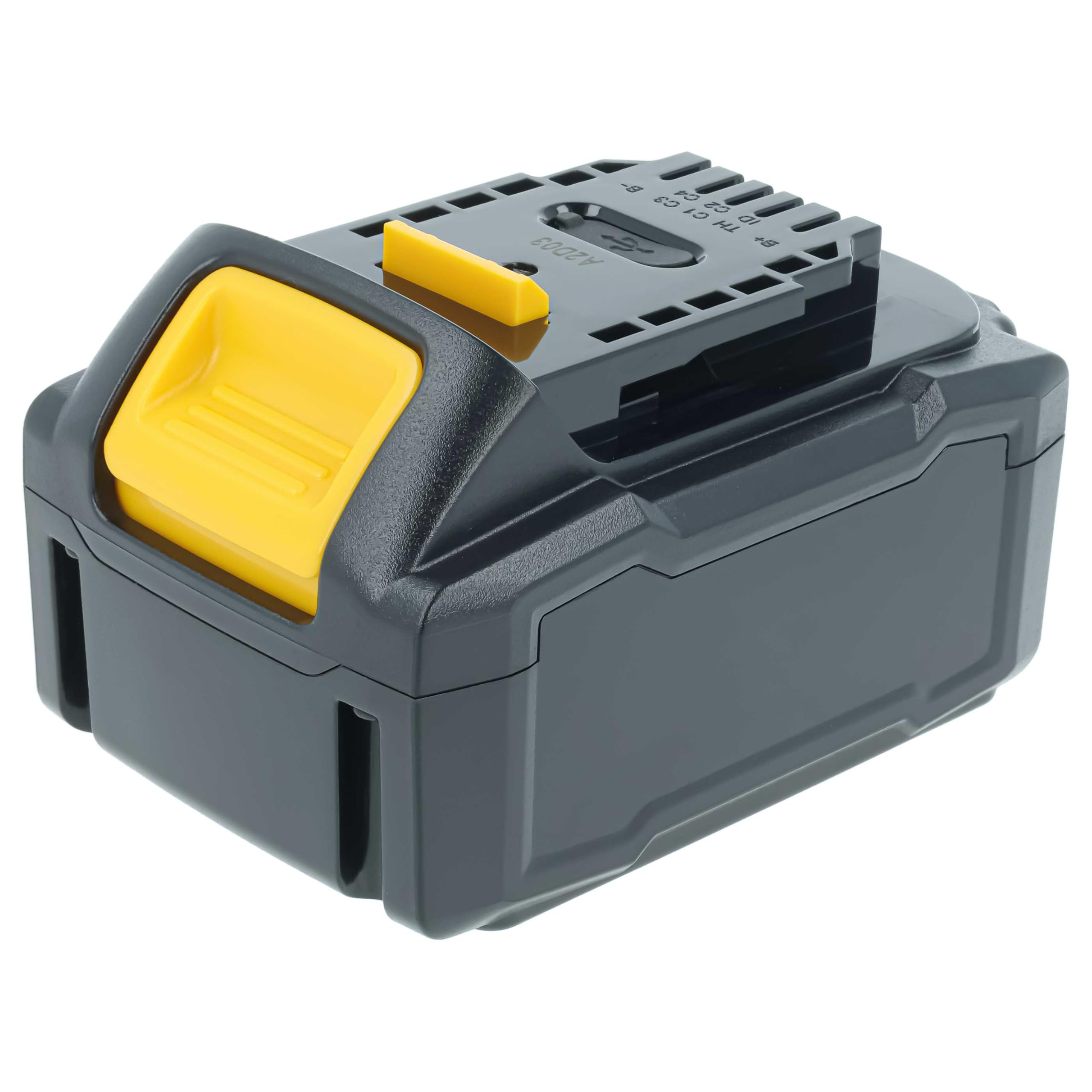 vhbw Bateria kompatybilna z Dewalt DCS355N-XJ, DCS355N, DCS350N-XJ, DCS355, DCS361 narzędzie (4000 mAh, Li-Ion, 18 V), 1x USB-C