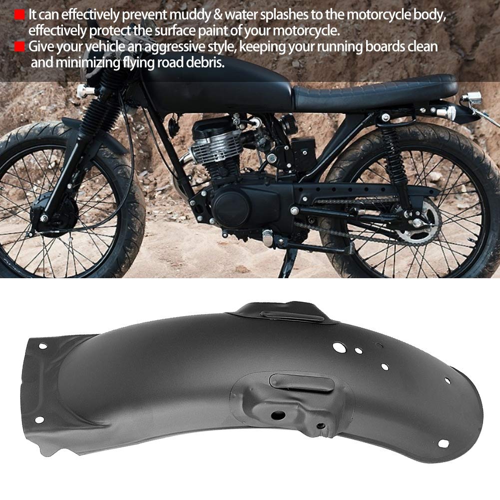 1 STK. Motorrad-Kotflügel, Motorrad-Hinterrad-Kotflügelschutz Kotflügelabdeckung Passend für CG125