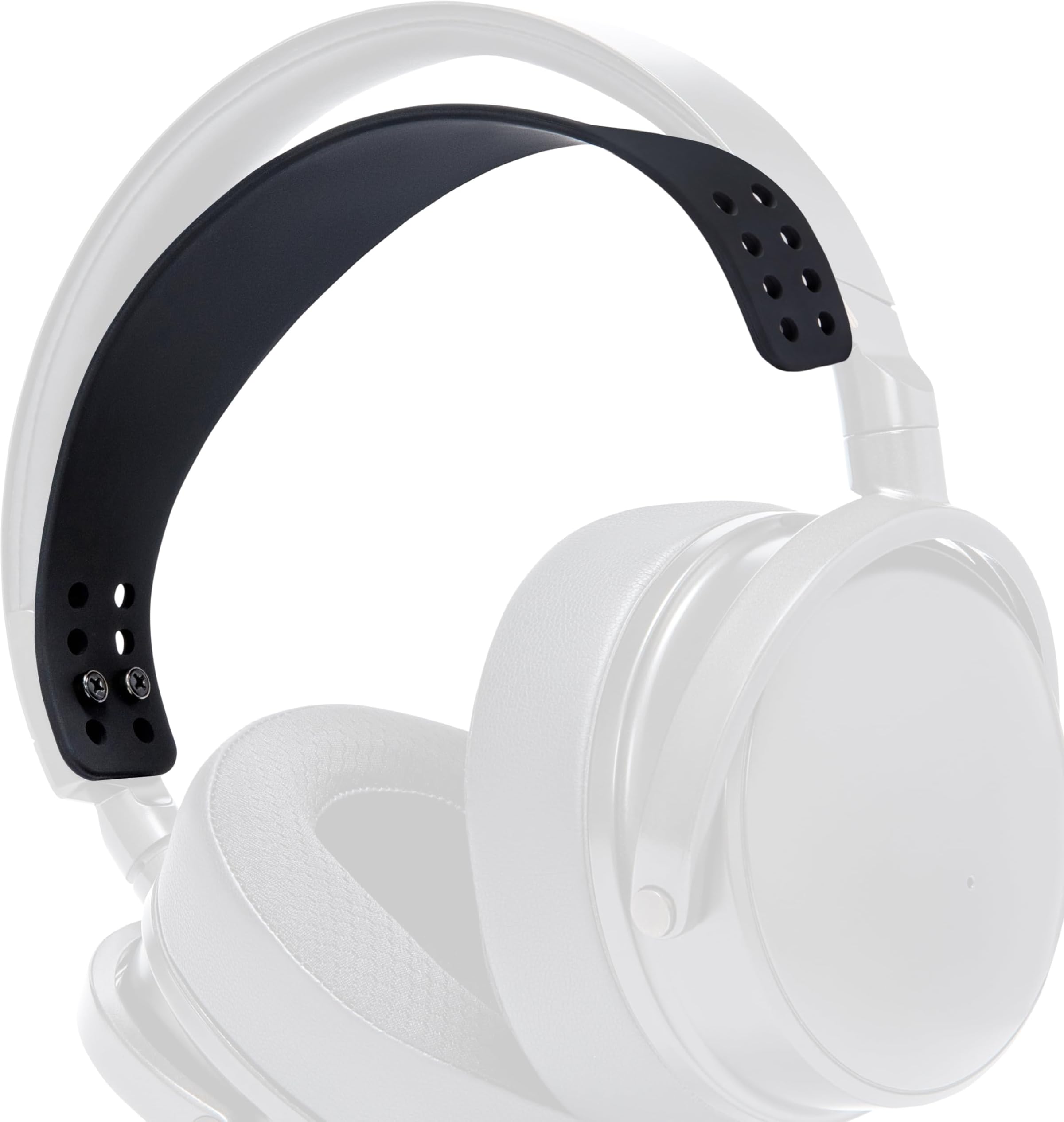 HeadbandZ Maxwell - Upgraded Silicone Headband for Audeze Maxwell 1 and 2 by Wicked Cushions - Enhanced Flexibility, Comfort, and Style with Matching Earpad Designs | Black