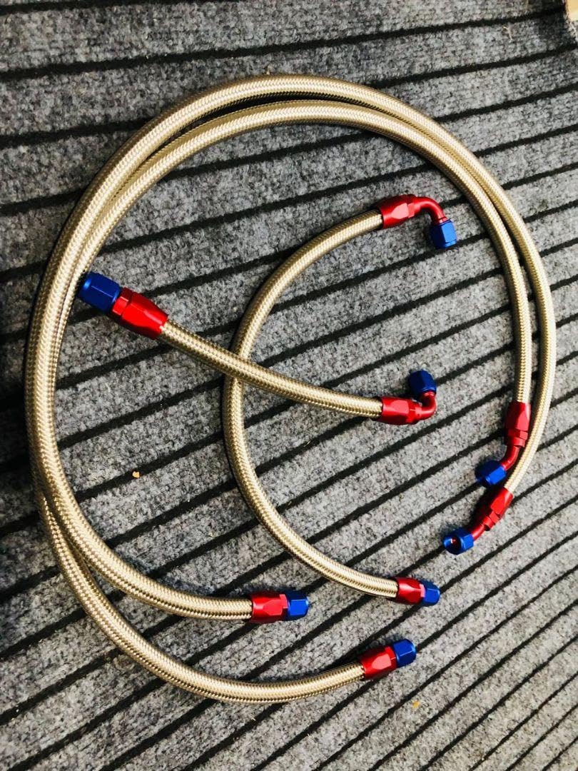 ゼファー400/550サイド回しフィッティングジョイント メッシュホース Amazon.co.jp: ゼファー400550サイド回しフィッティング