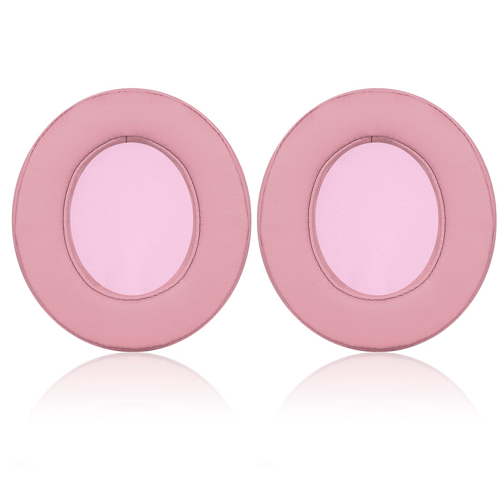 Replacement Ear Cushion Cover with Protein Leather & Memory Foam for Razer Kraken X, Kraken X Ultralight, Kraken X Lite Headphone ONLY – Oval (Pink)