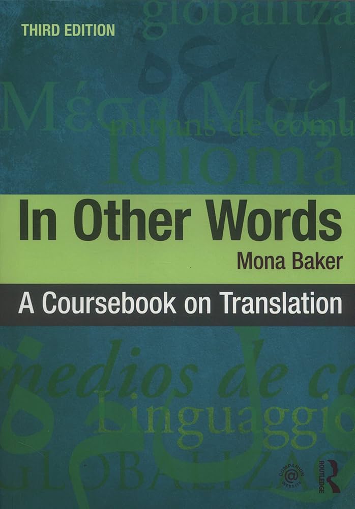 Amazon | In Other Words: A Coursebook on Translation | Baker, Mona