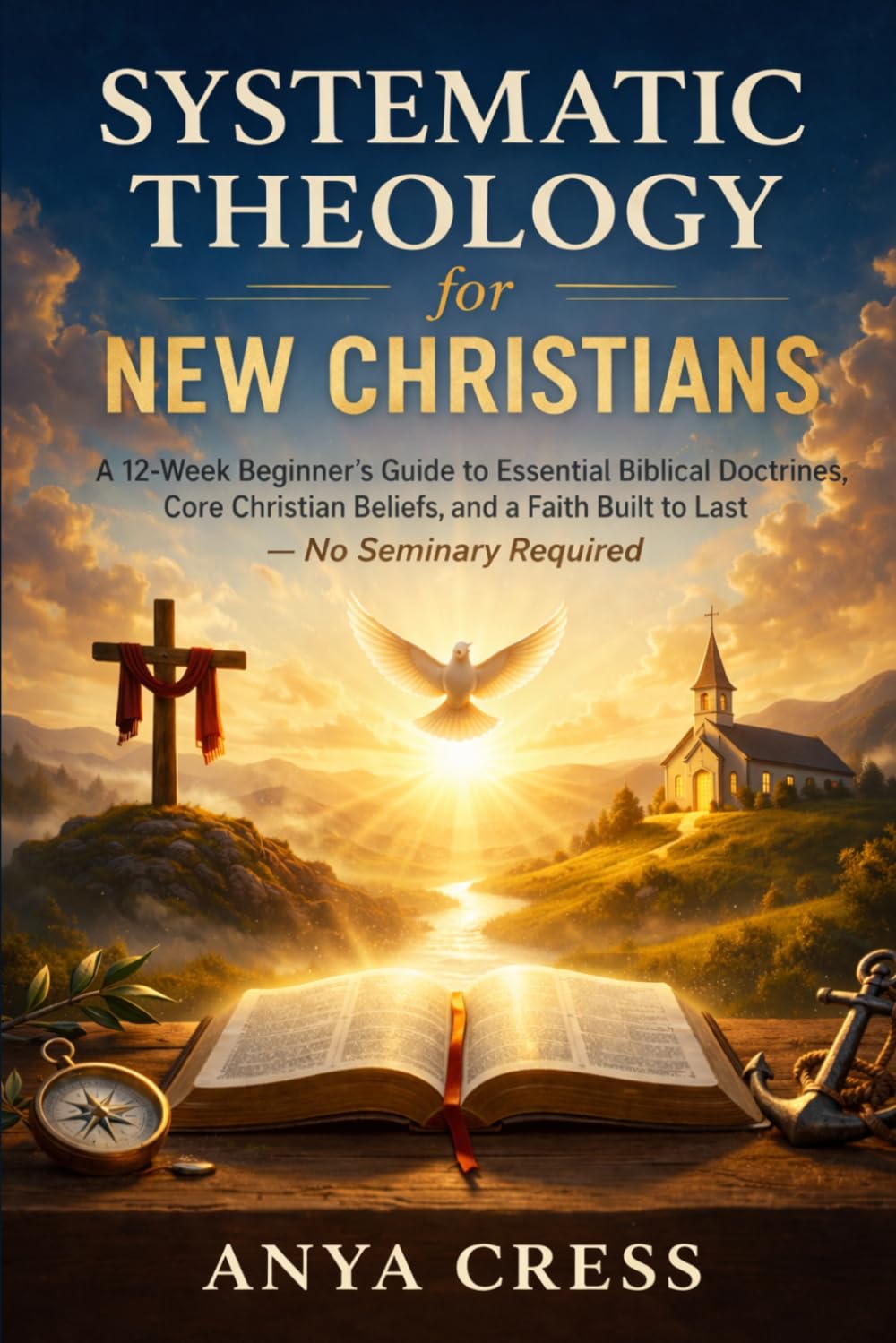 Systematic Theology for New Christians: A 12-Week Beginner's Guide to Essential Biblical Doctrines, Core Christian Beliefs, and a Faith Built to Last — No Seminary Required