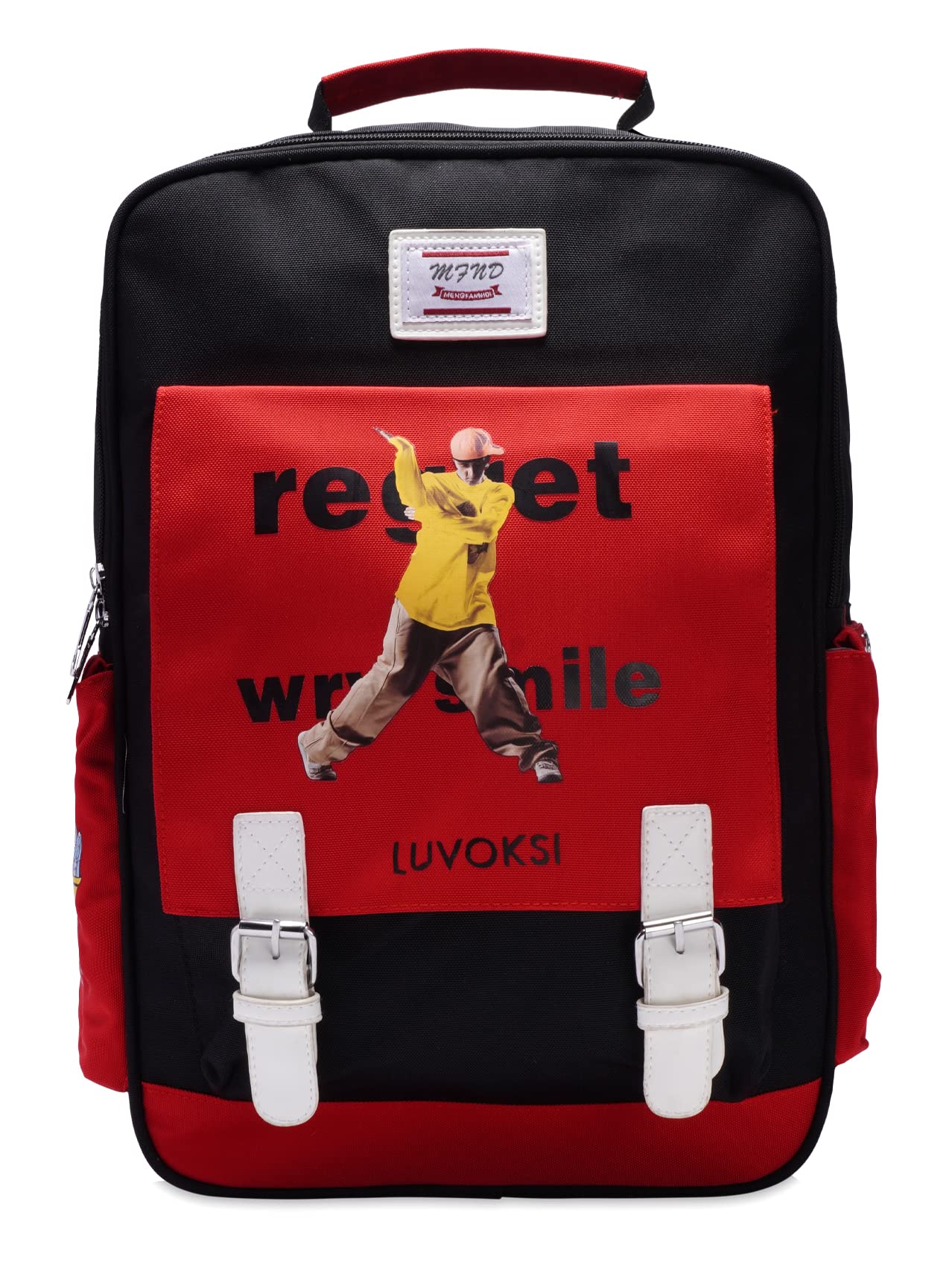 LuvoksiMFMD Flap Unisex Backpack