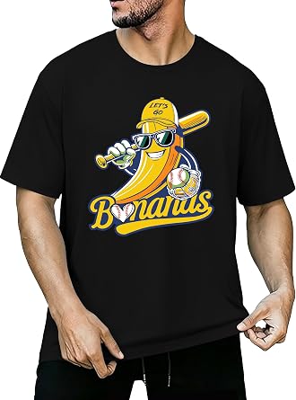 Baseball Shirts for Men Baseball Player T-Shirts Game Day Fan T-Shirt Ballgame Graphic Short Sleeve Casual Tee Tops