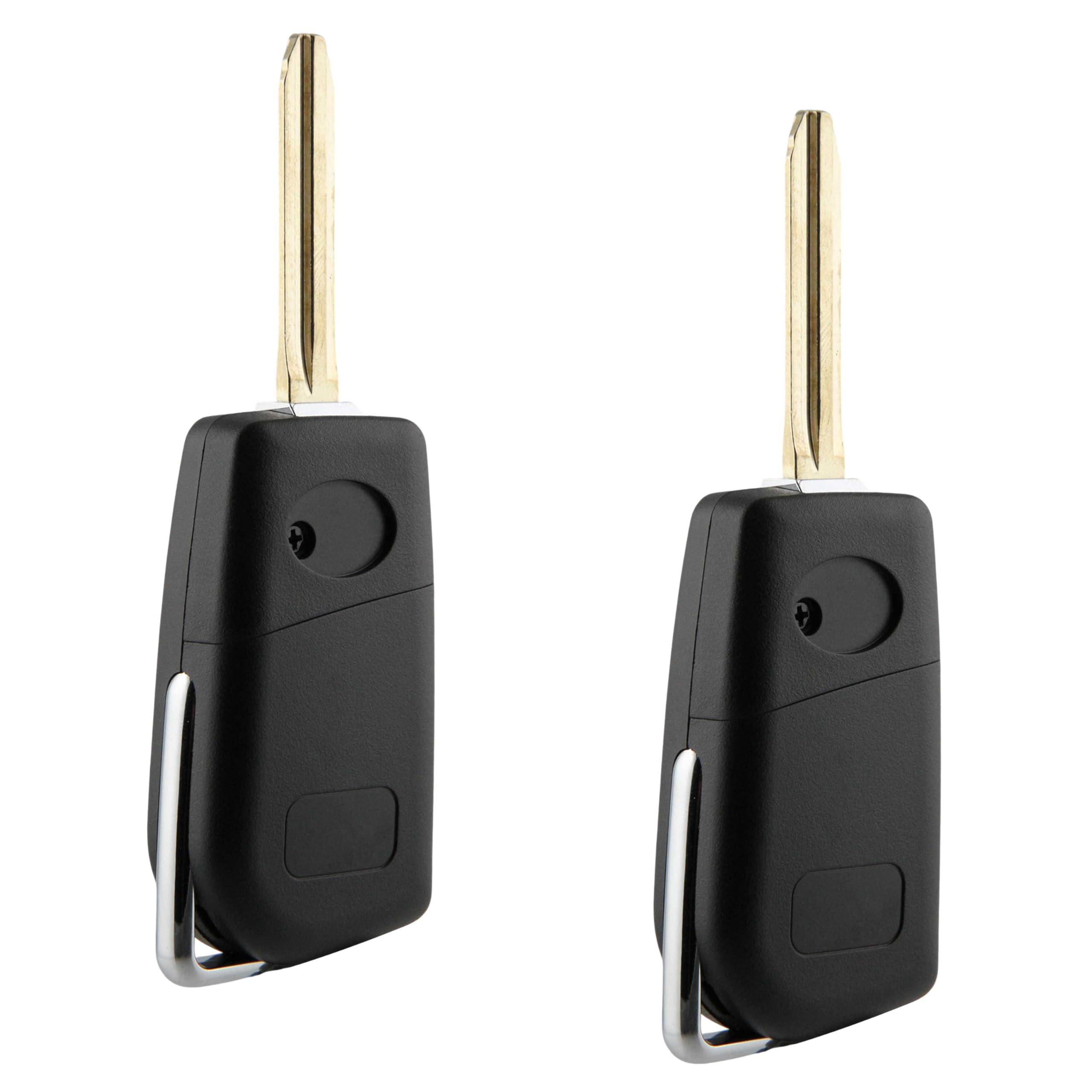 2 chiavi elettroniche di ricambio per telecomando Toyota RAV4 Highlander Tacoma Tundra Sequoia (GQ4-52T H)