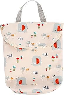 Toyvian 3 Pçs Saco De Armazenamento De Fraldas Bomba Peças Saco Grande Pano Molhado Fralda Saco Molhado Saco De Fraldas Organizador Saco De Fraldas Do Bebê Bolsas De Fraldas Para Presente