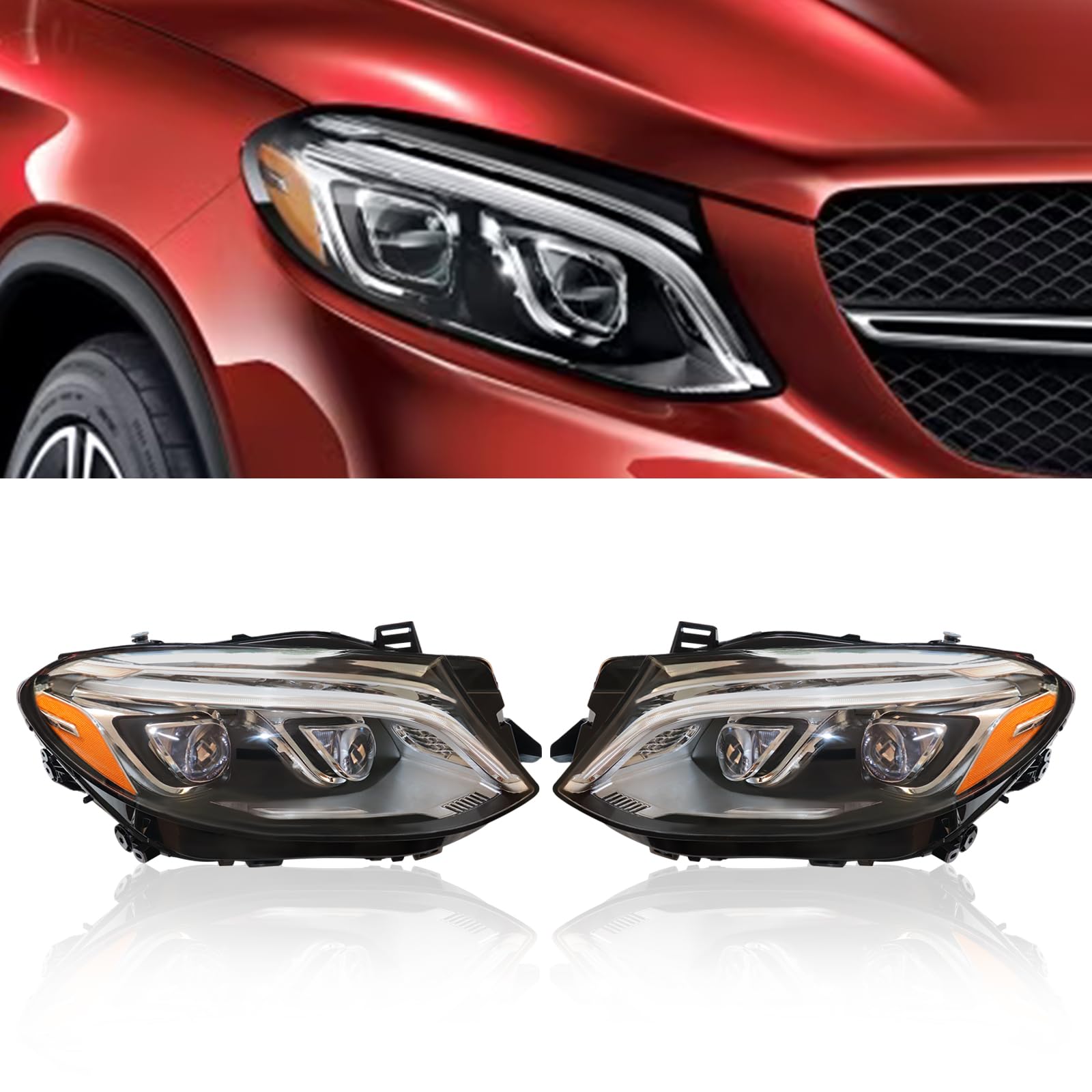 Amazon.com: YIYIONCE Headlights Assembly Pair For 2016-2019  