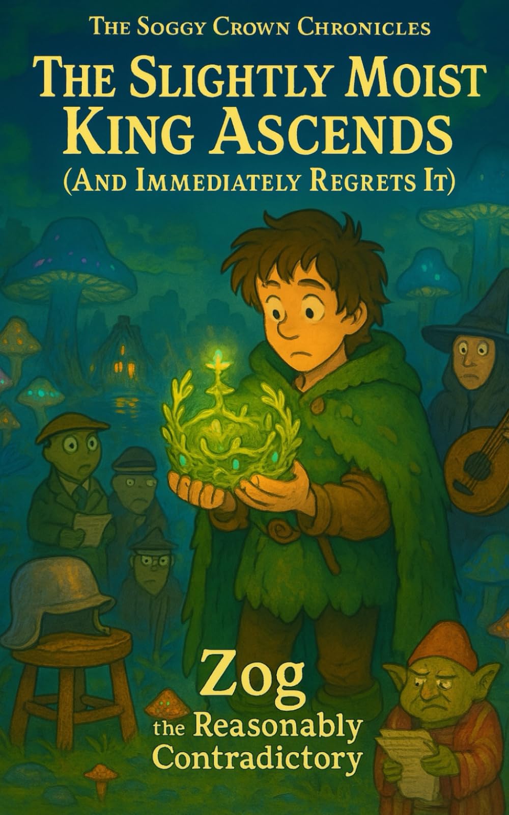 The Slightly Moist King Ascends ( And Immediately Regrets It): Book Two in The Soggy Crown Chronicles