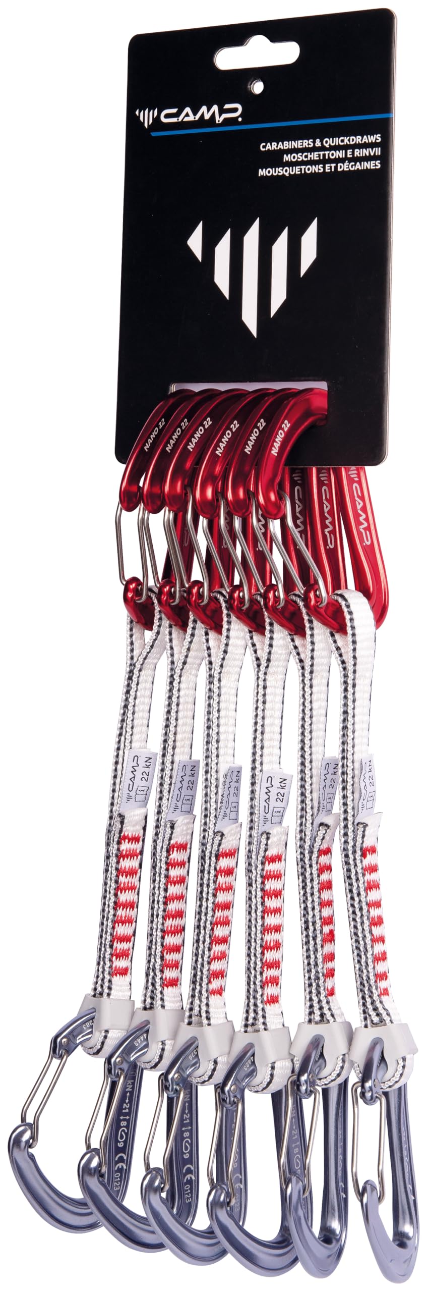 C.A.M.P. -Nano 22 Express KS 18 cm 6 Pack