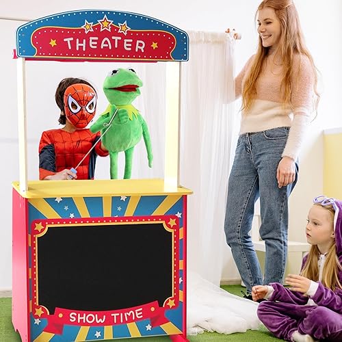 Miniatura 7 de SUIYUEOUR Kermit Frogs - Marioneta de mano, peluche de rana, The Muppets Show, muñeca de marioneta de rana suave adecuada para juegos de rol, verde,