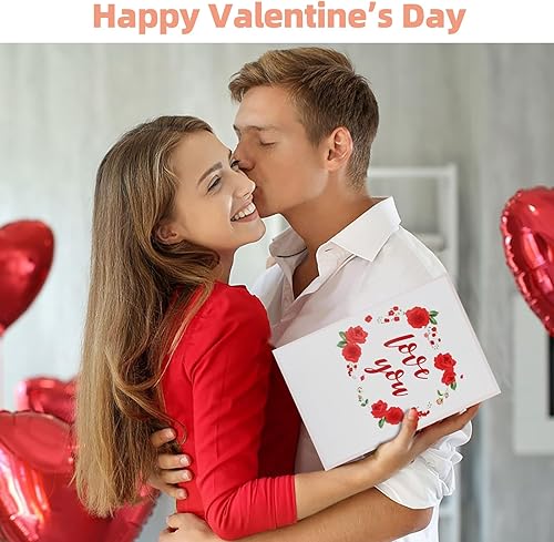 Miniatura 6 de MZD8391 Light Music & Pop Up - Tarjeta de felicitación 3D, ramo de rosas, regalo romántico para el día de San Valentín, tarjetas de feliz