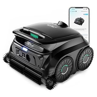 WYBOT B1 Robotic Pool Cleaner, Floor and Wall Cleaning, Cordless Vacuum for Inground & Above Ground, Smart Navigation, Self-Parking, Black Green - Amazon product rated Grade B