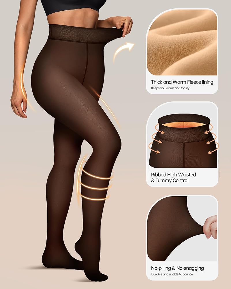 Leggings Senza Piedi A Rete A Va Alta Sexy Da Donna Collant - Foto 13