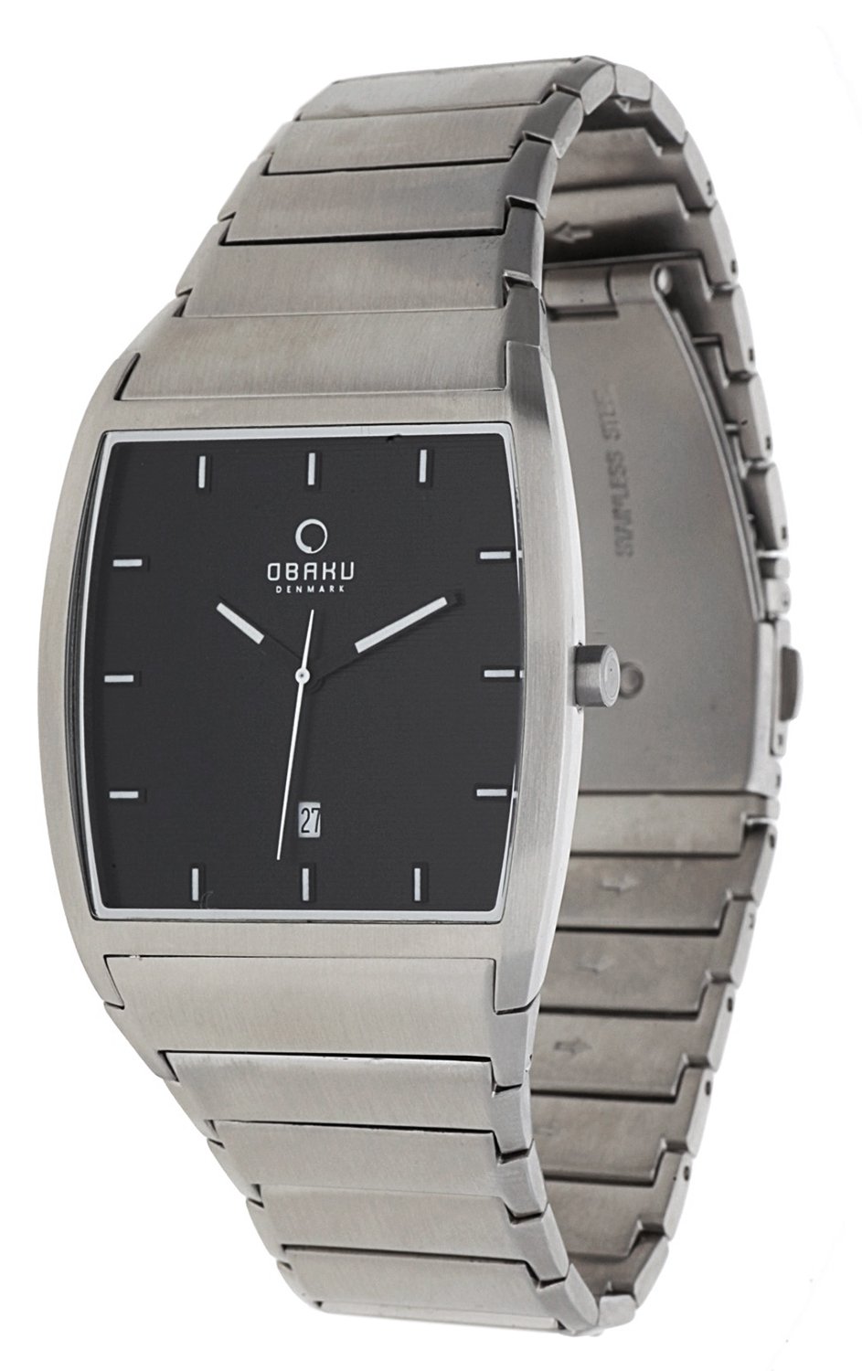 Obaku Men Watch Silver V142GCBSC