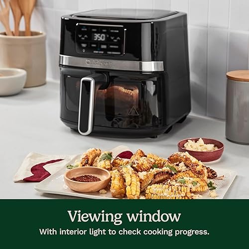 Miniatura 5 de Cuisinart Freidora de aire de cesta de 4.5 cuartos de galón, luz interior, piezas aptas para lavavajillas, 4 preajustes, asar, hornear, asar, freír