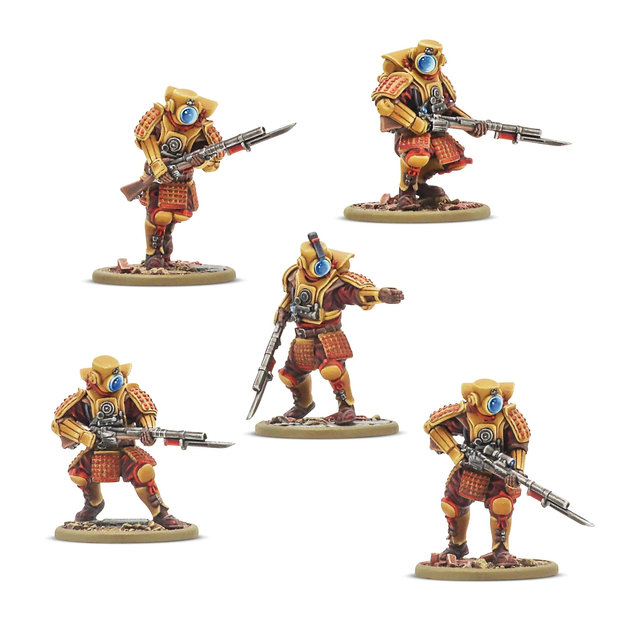 Warlord Games Empire of Japan Starter Army – Miniatures pour Konflikt 47 Miniatures très détaillées à l'échelle de 28 mm