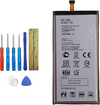 [New] BL-T48 Replacement Battery Compatible with LG Stylo 6 LMQ730TM LM-Q730TM with Toolkit
