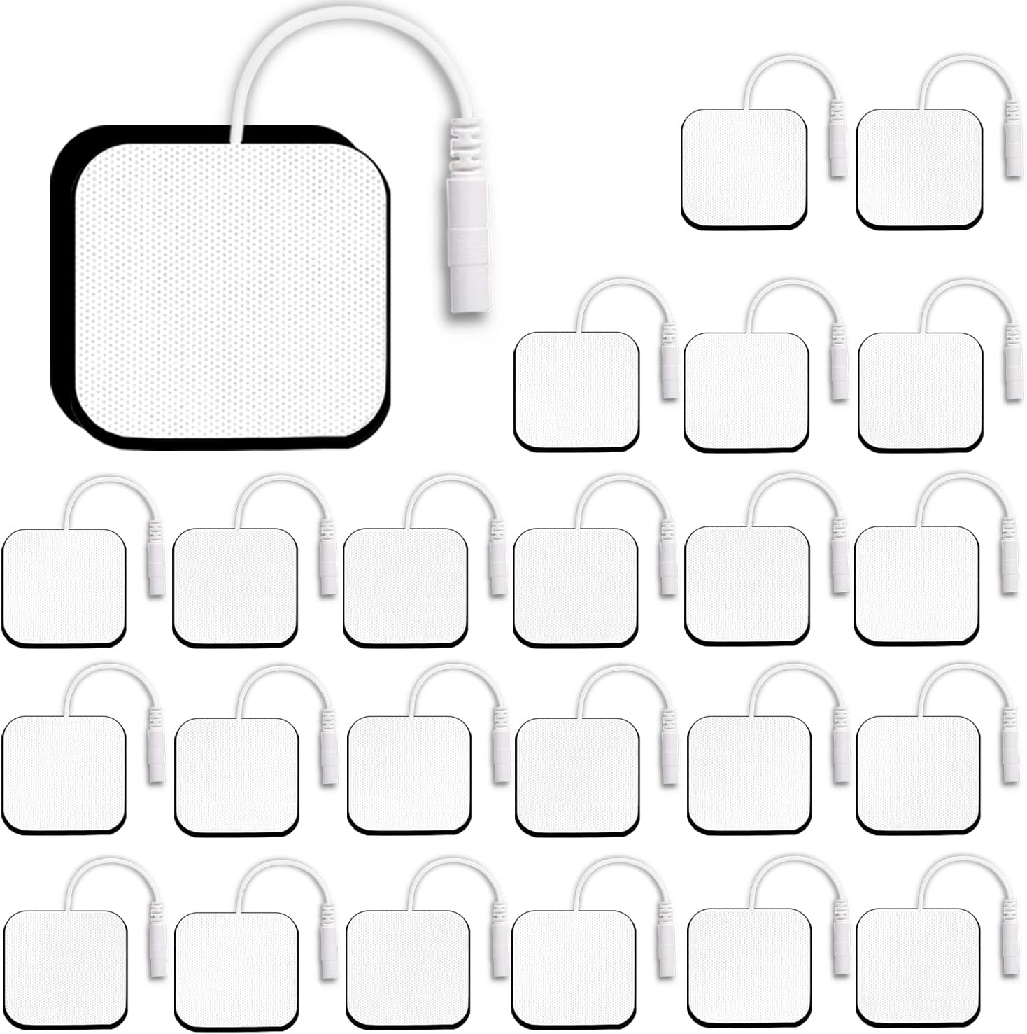 24 Pcs Replacement Electrodes Pads for TENS Unit