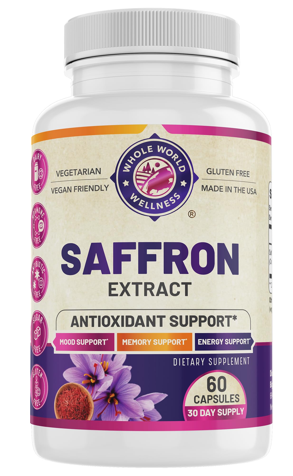 Whole World Wellness Saffron Extract