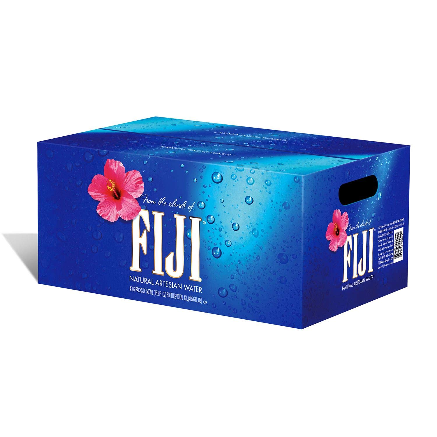Fiji Natural Artesian Water (500 mL, 24 Pack)