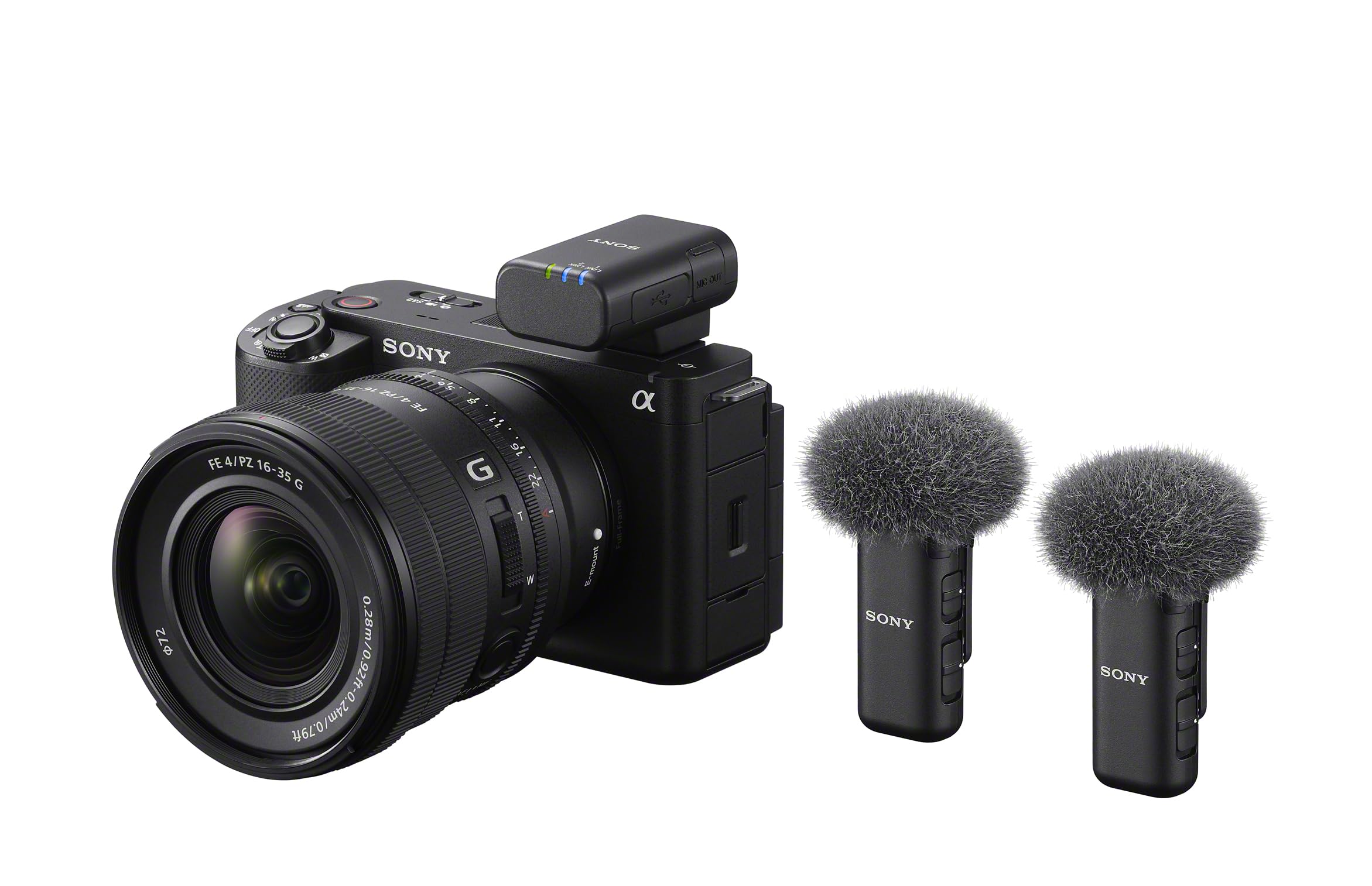 Sony ECM-W3 Dual-Channel Wireless Microphone System for Alpha Mirrorless Cameras with MI Shoe - Clear Professional Audio - Image 3