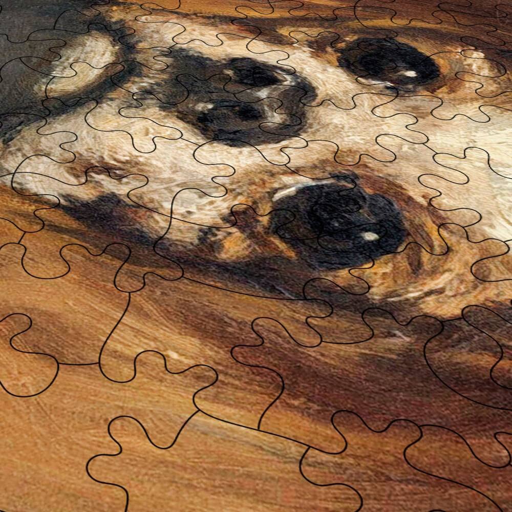Amazon.com: A King Charles Spaniel Wooden Puzzle by Édouard Manet