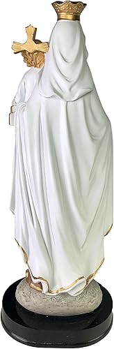 Miniatura 3 de Virgen Del Carmen - Figura religiosa de 12 pulgadas de estatua de Nuestra Señora del Monte Carmelo