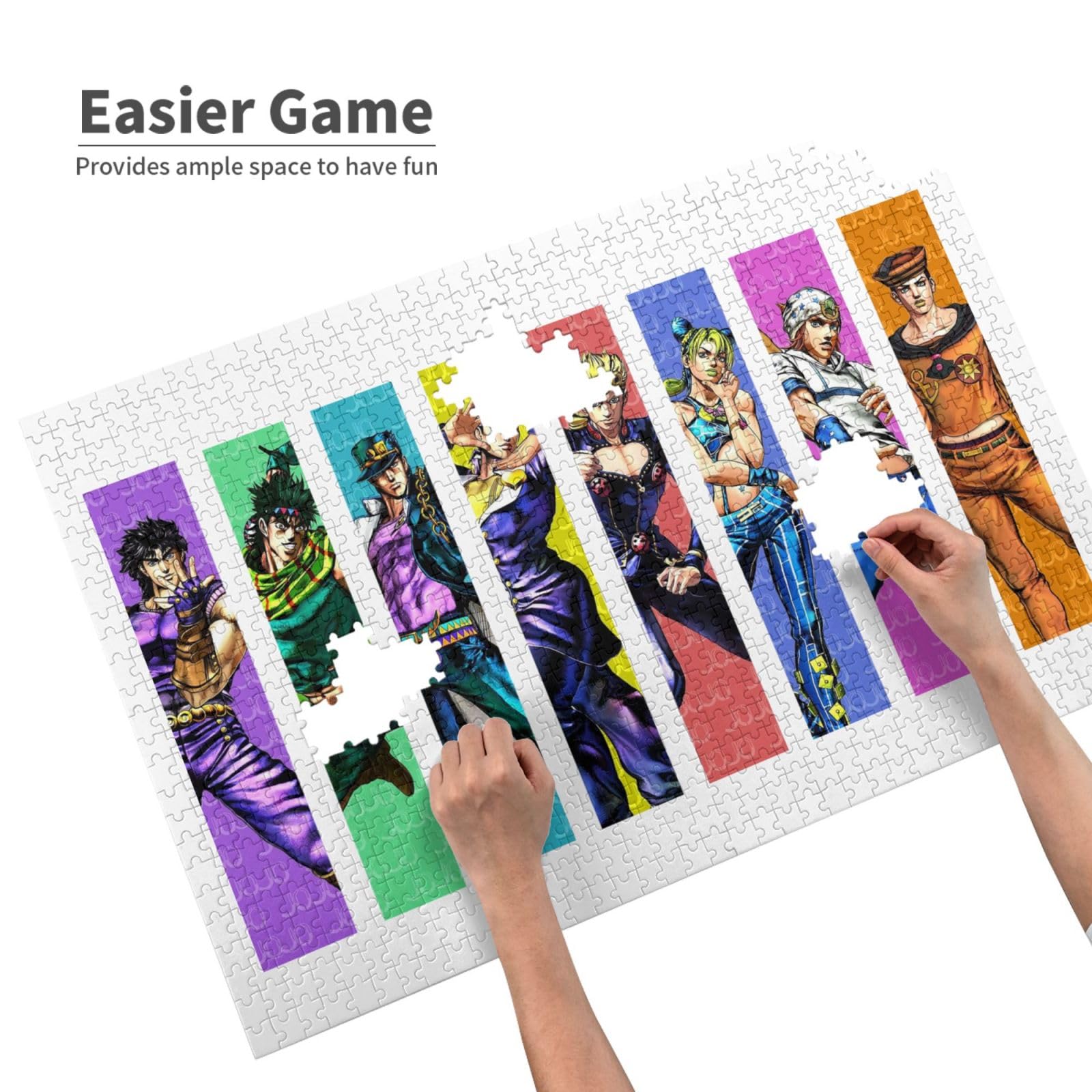 Amazon.co.jp: 1000ピース ジグソーパズル ジョジョの奇妙な冒険 木製