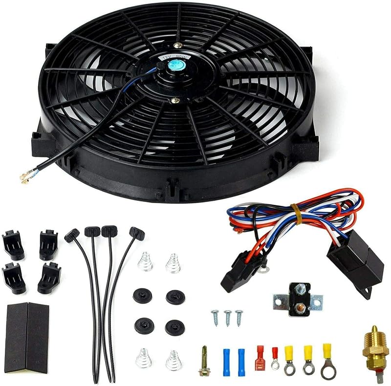 Ventilador elétrico para radiador STMGW 35,56 cm, 900 CFM, 8 pás – 1 unidade