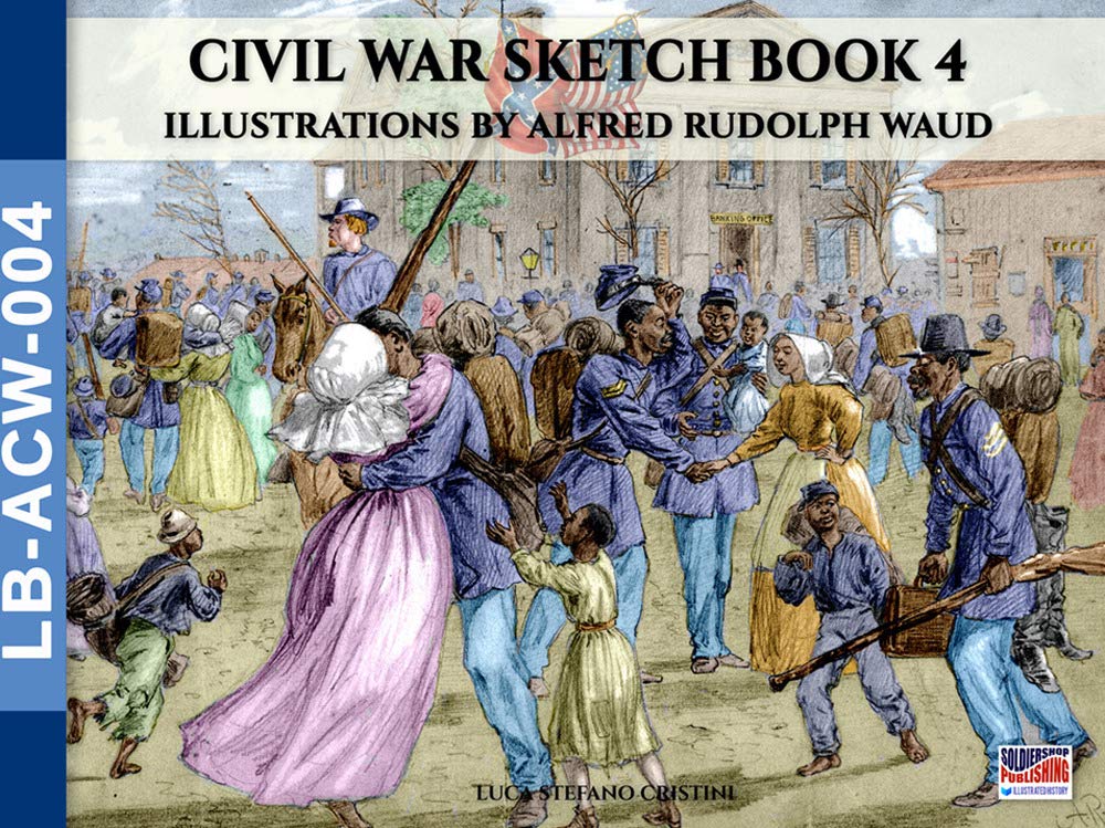 Civil War sketch book volume 4 de Alfred Rudolph Waud album de croquis historique de collection