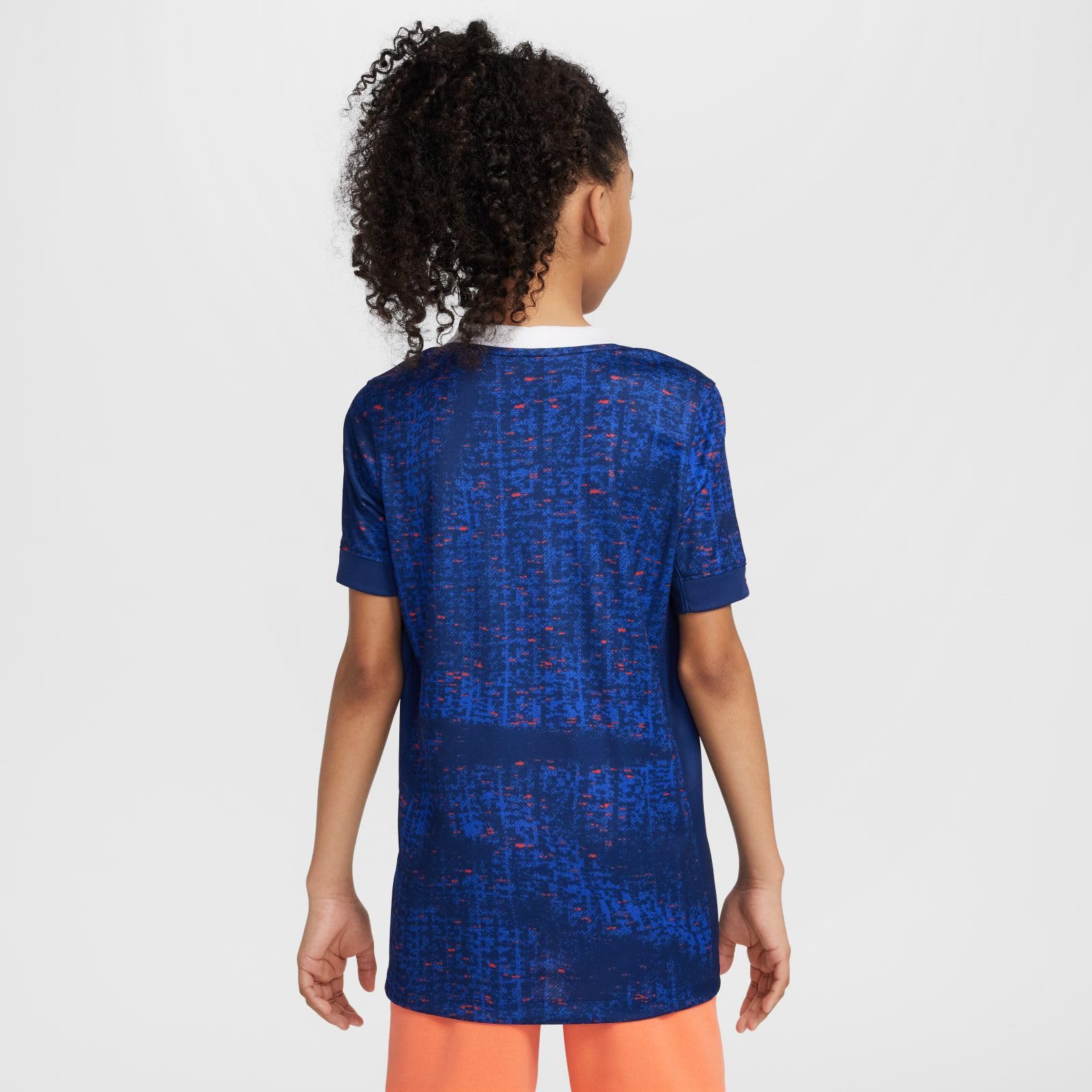Nike FFF 2025 Stadium Domicile (Équipe Féminine) Maillot de Foot Replica Nike Dri-fit pour Ado Réplique du Maillot de Football Mixte Enfant