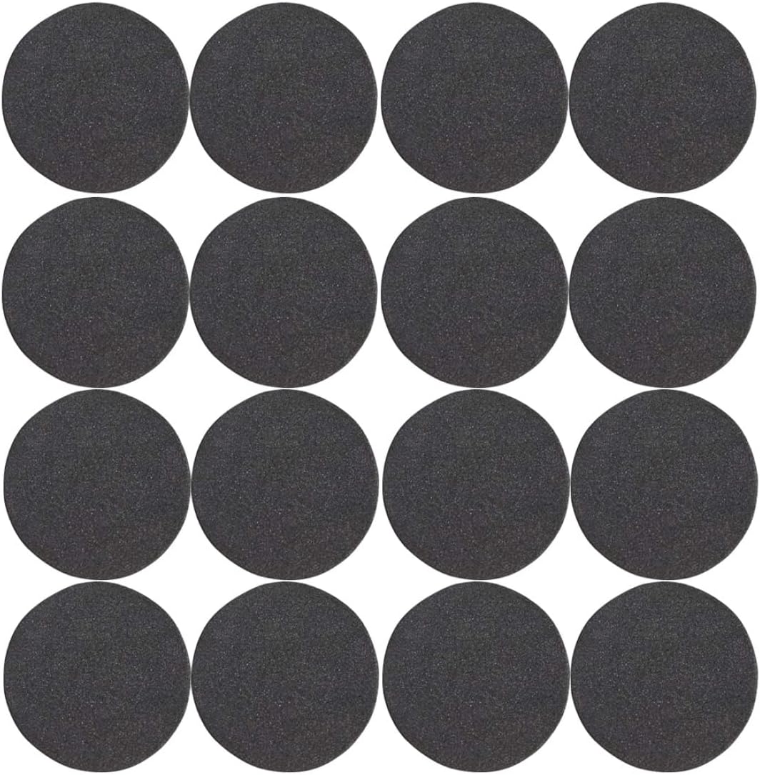 AmuFhota Planta Pot Feet Adhesiva Mat de Olla de macetas Invisibles Pies de Planta Riser Redondo Eva Foam Flowerpot 24 Piezas para Plantas de Interior y Exterior