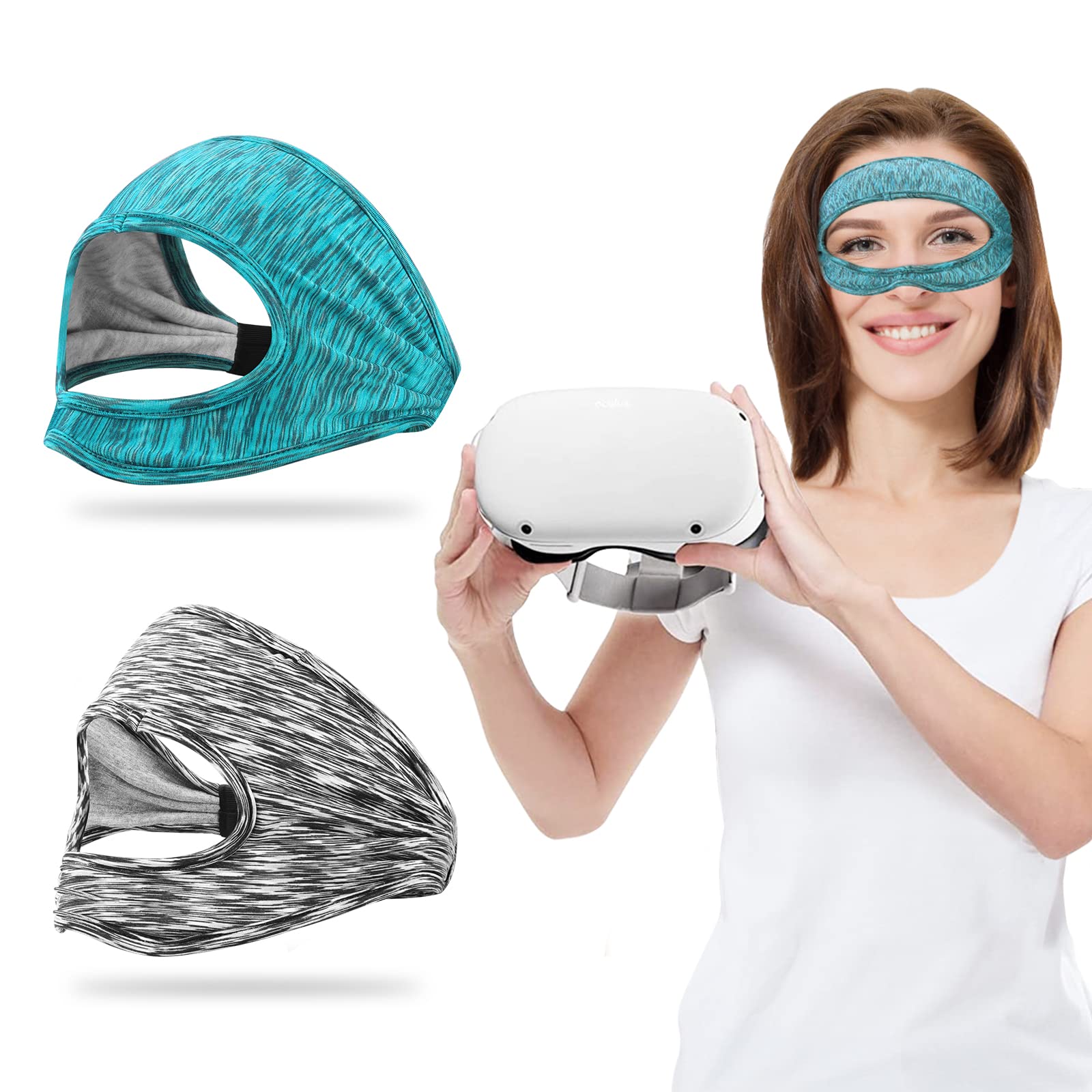 Masiken Vr Eye Mask Sweat Band For Oculus Quest Desertcart