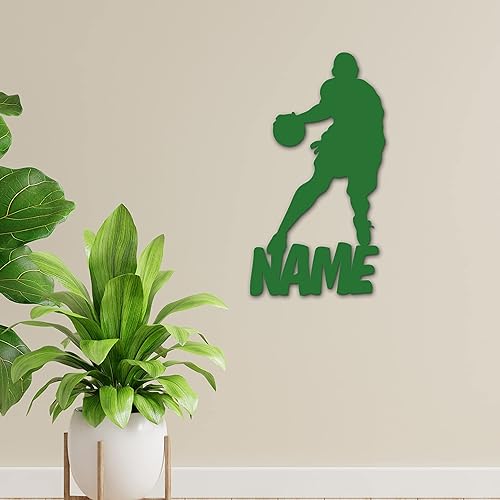 Miniatura 7 de Regalos personalizados de baloncesto de madera, decoración única del hogar, luz nocturna LED personalizada con nombre para niños, entrenadores,