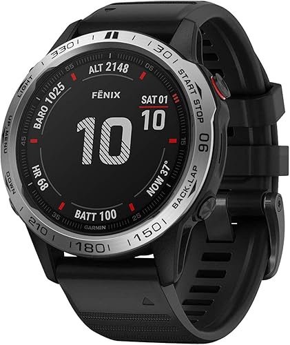 Miniatura 3 de Anillo de bisel para reloj Garmin Fenix 6X6X Pro, de acero inoxidable de alta calidad, cubierta adhesiva antiarañazos y colisiones, anillo de bisel