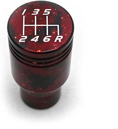 Miniatura 4 de Billetworkz Cosmic Space - Pomo de cambio de pistón compatible con Subaru 6 velocidades WRX 2015-25  STI 2004-21, azul cósmico