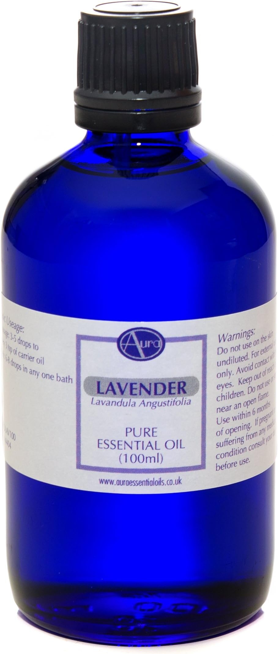 100ml Lavender Essential Oil - 100% Pure for Aromatherapy Use