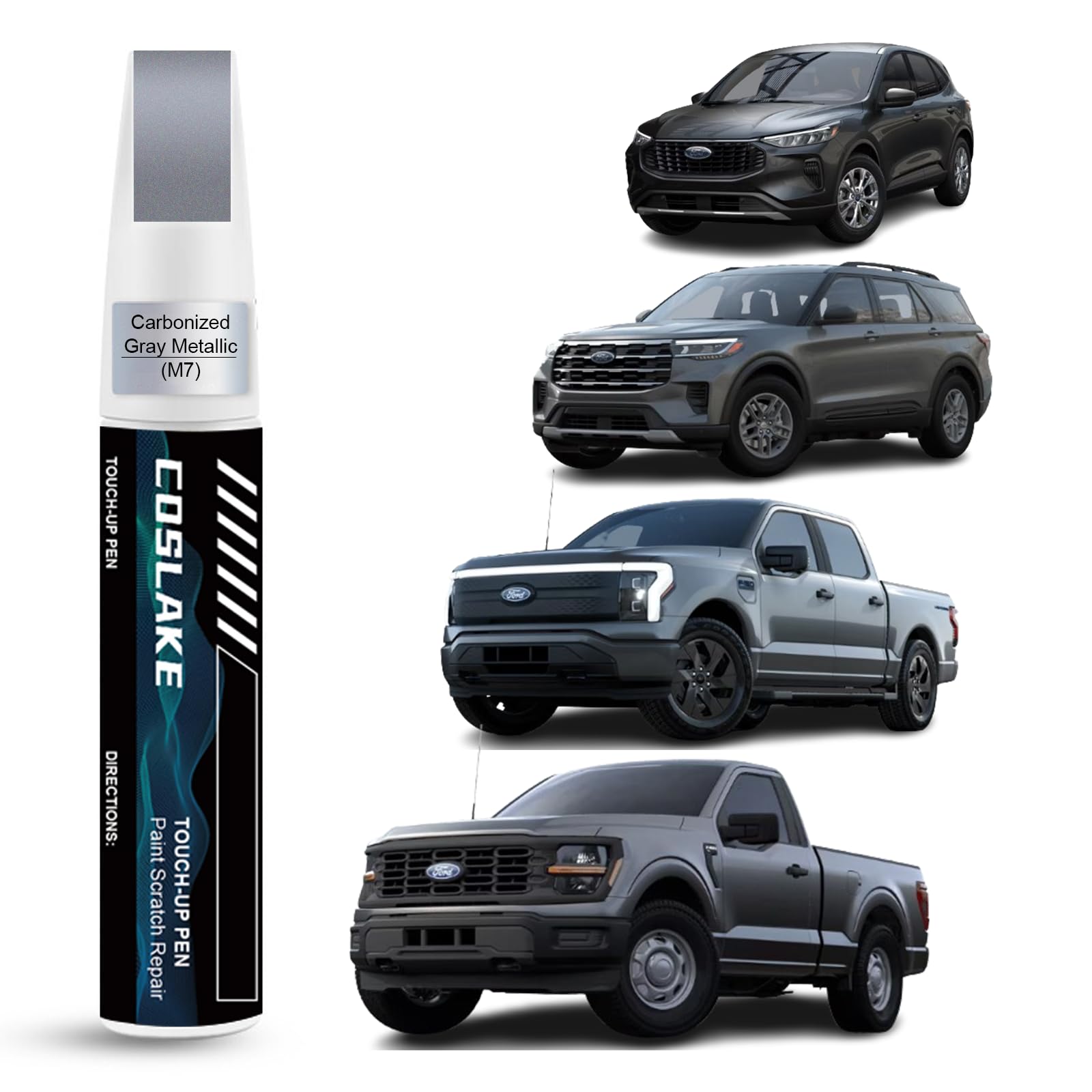 COSLAKE Carbonized Gray Metallic Touch Up Paint
