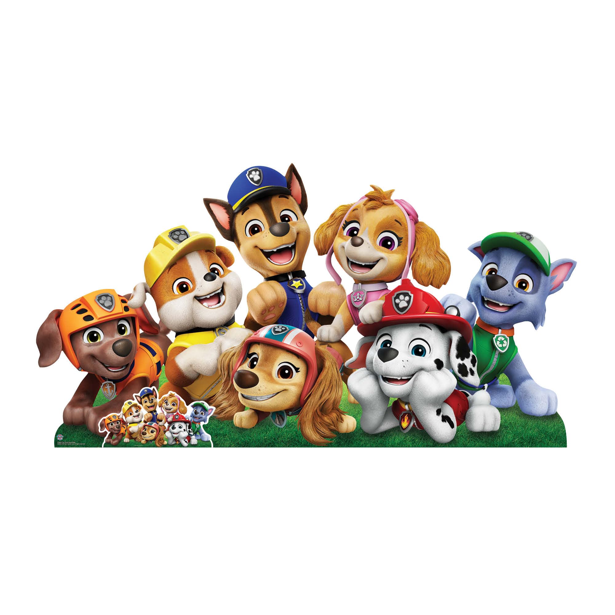 Star Cutouts Cartonato largo SC4601 Paw Patrol, altezza 94 cm, ideale per feste a tema Paw Patrol, feste di compleanno e fan, decorazioni per stanze ed eventi