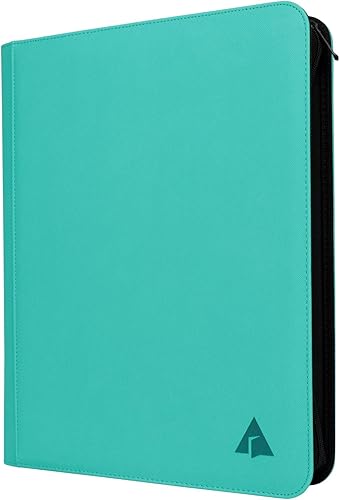 Rayvol Toploader - Carpeta con capacidad para más de 300 cargadores superiores de 9 bolsillos para almacenamiento de tarjetas, bolsillos de doble