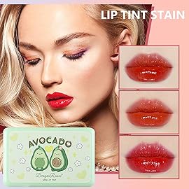 Miniling 6-Color Korean Lip Tint Set - Watery, Velvet Matte Lipsticks for Lips and Cheeks - Long-Lasting, Non-Stick, Shimmery