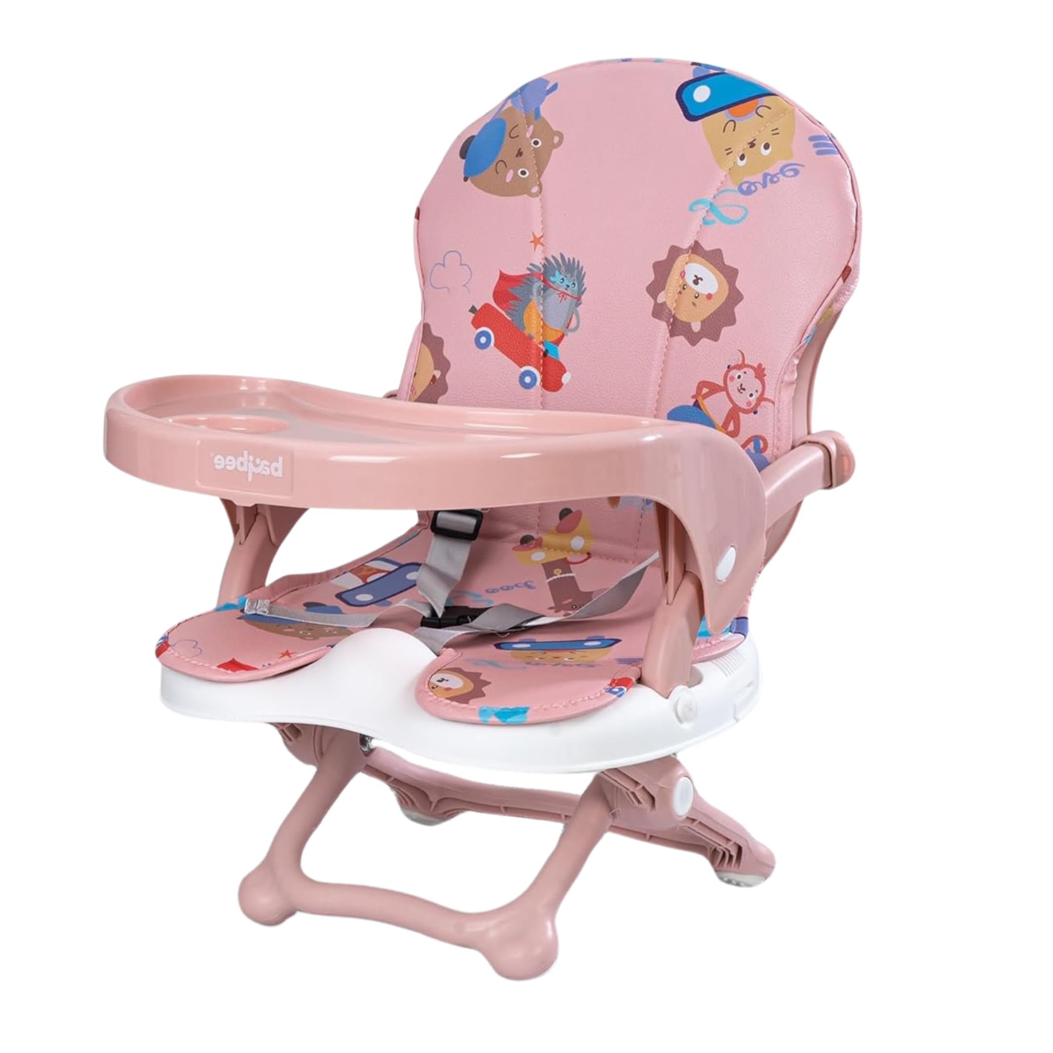 OBaby Dining Table Seat,Removable Tray/Adjustable/Foldable/Multifunction/Washable Baby Dining/Feeding Chair for Toddler 0 to 6 Years Baby-image-28