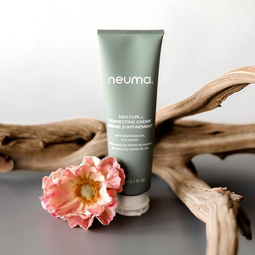 Miniatura 10 de NEUMA Neu Curl Perfecting Creme 5.1 Fl. Oz. Crema de rizos con aroma a hibisco de coco, crema ligera y nutritiva para definir los rizos, crema de