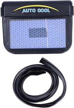 Solar Car Exhaust Fan, Car Solar Powered Window Exhaust Fan for General Types of Car