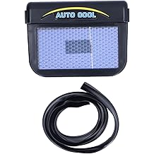 Solar Car Exhaust Fan Ventilation System for Odor Elimination Plastic Material Energy Saving Easy Installation