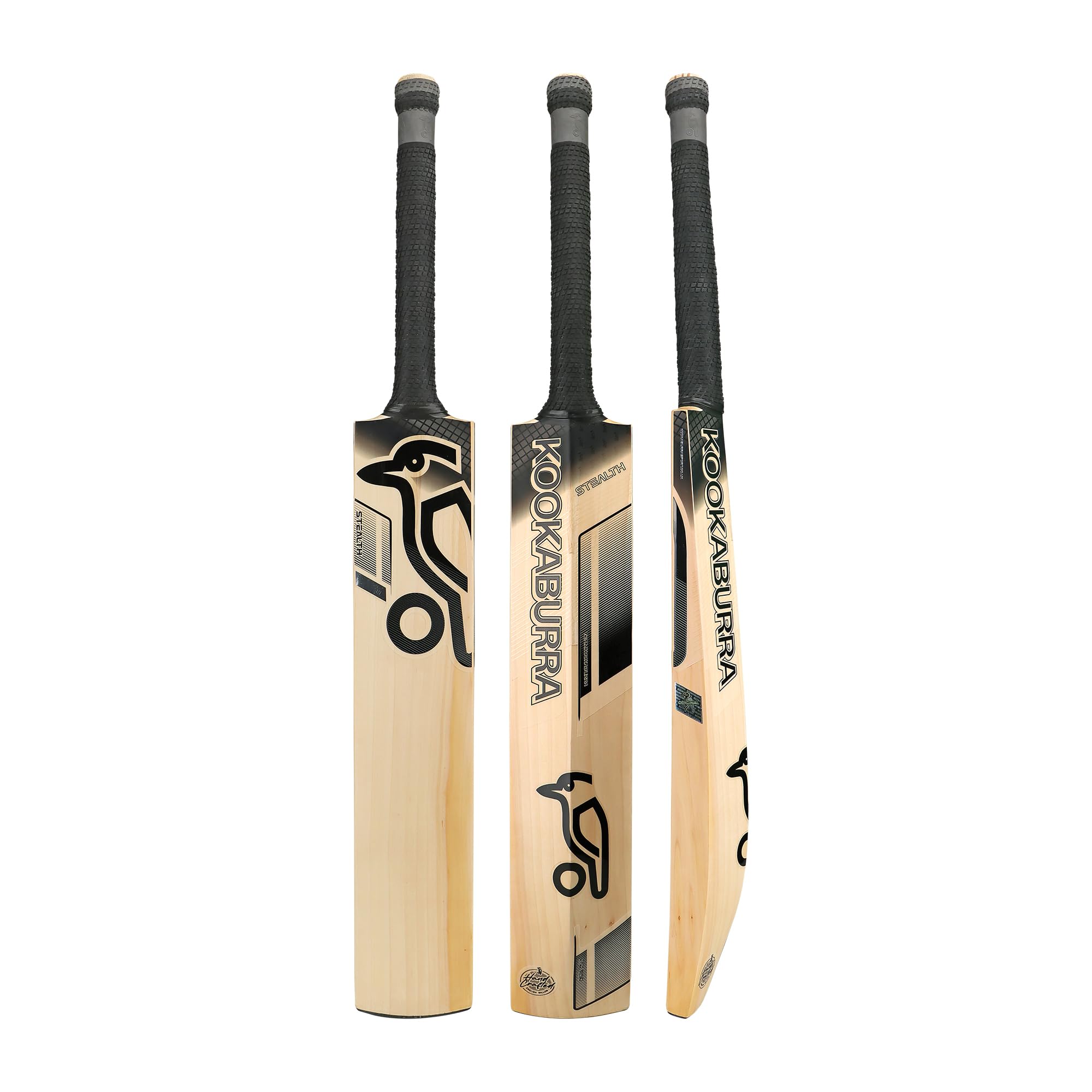 Kookaburra Stealth 1.1 Cricket Bat - Harrow, Black