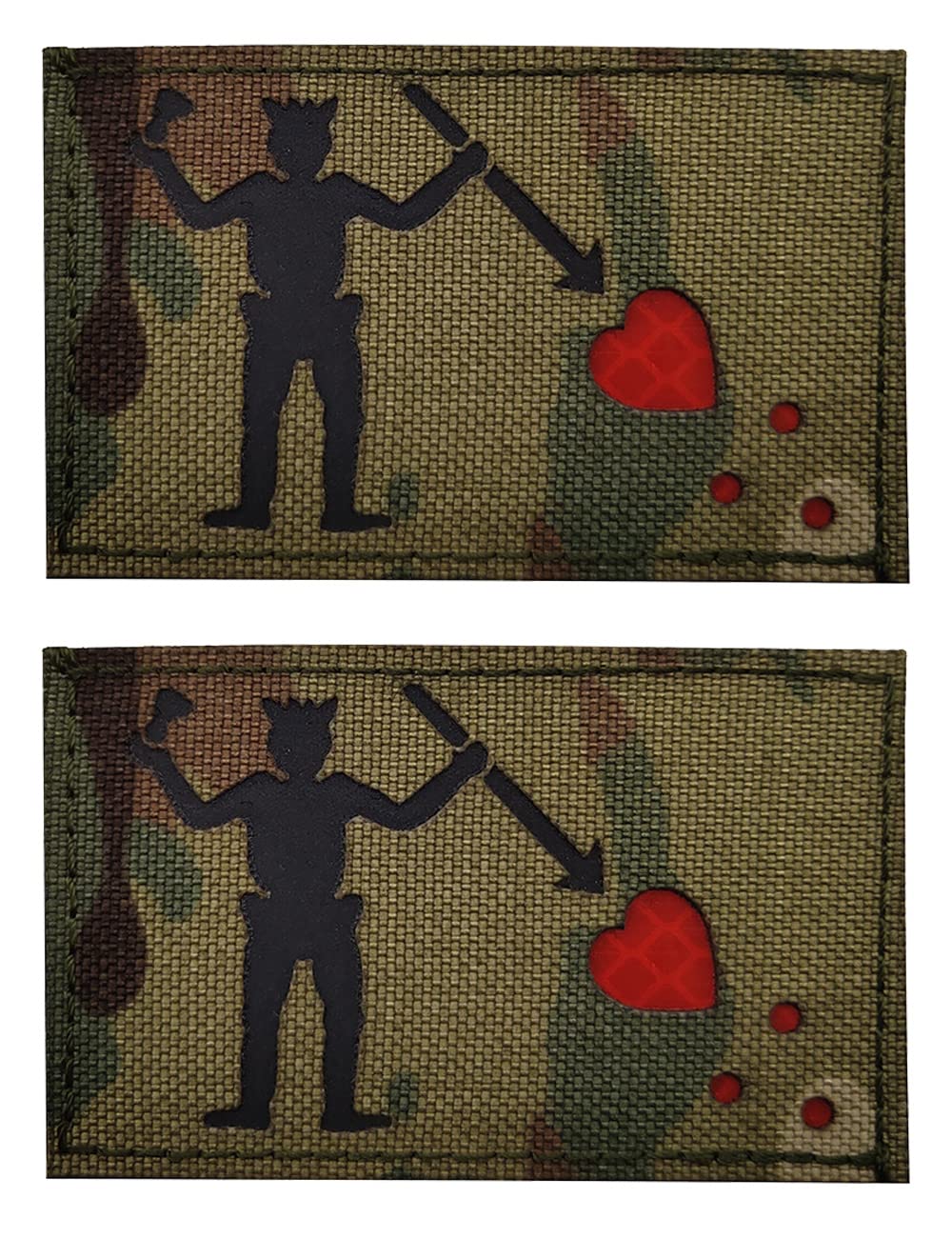 Amazon.co.jp: AliPlus 黒ひげ旗ワッペン 2個 - エドワード