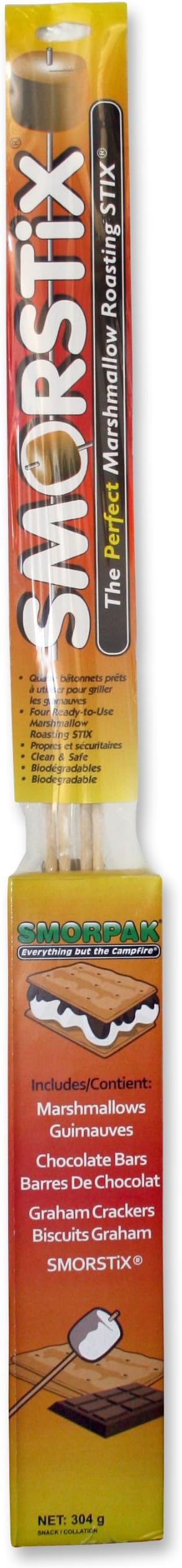 Smorstix Smorpak Complete Kit for Making 10 S'mores